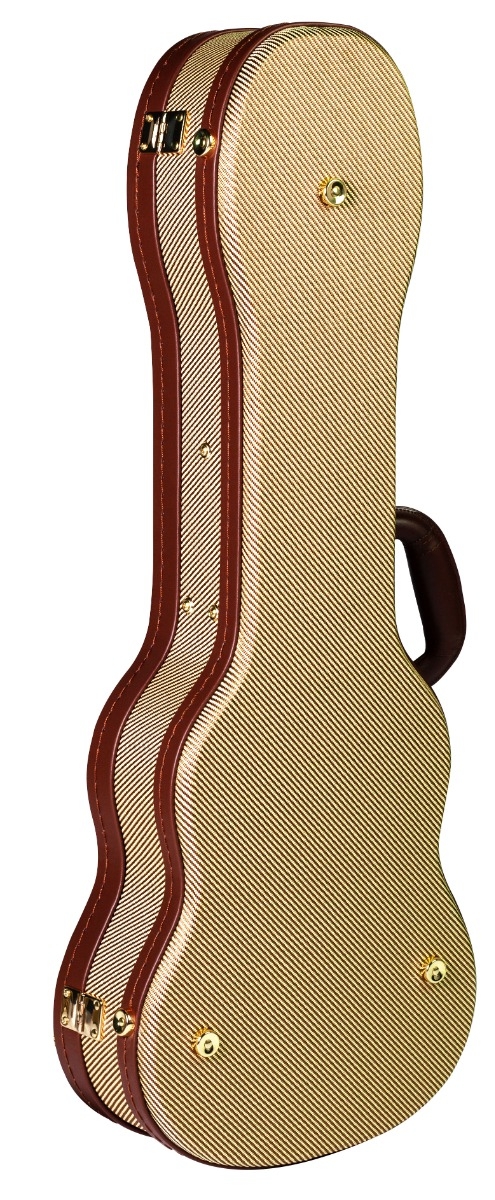 TGI Tenor Ukulele Tweed Wooden Case - Image 2