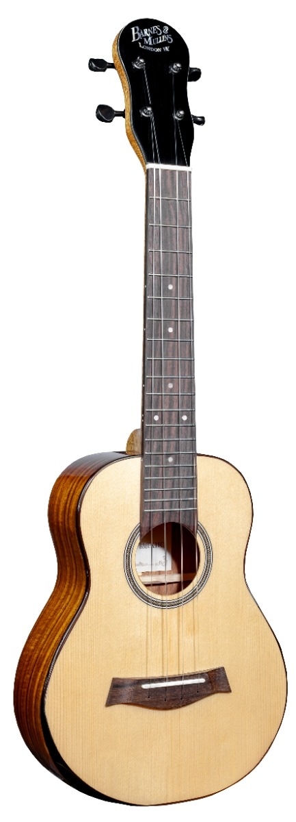 Barnes & Mullins Concert Ukulele - Solid Spruce / Acacia . Inc. Gigbag - Image 1