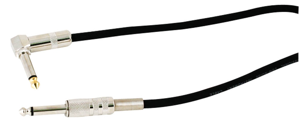 TGI Guitar Cable - RightAngled Jack to Jack 6m 20ft- Audio Essentials - Image 1