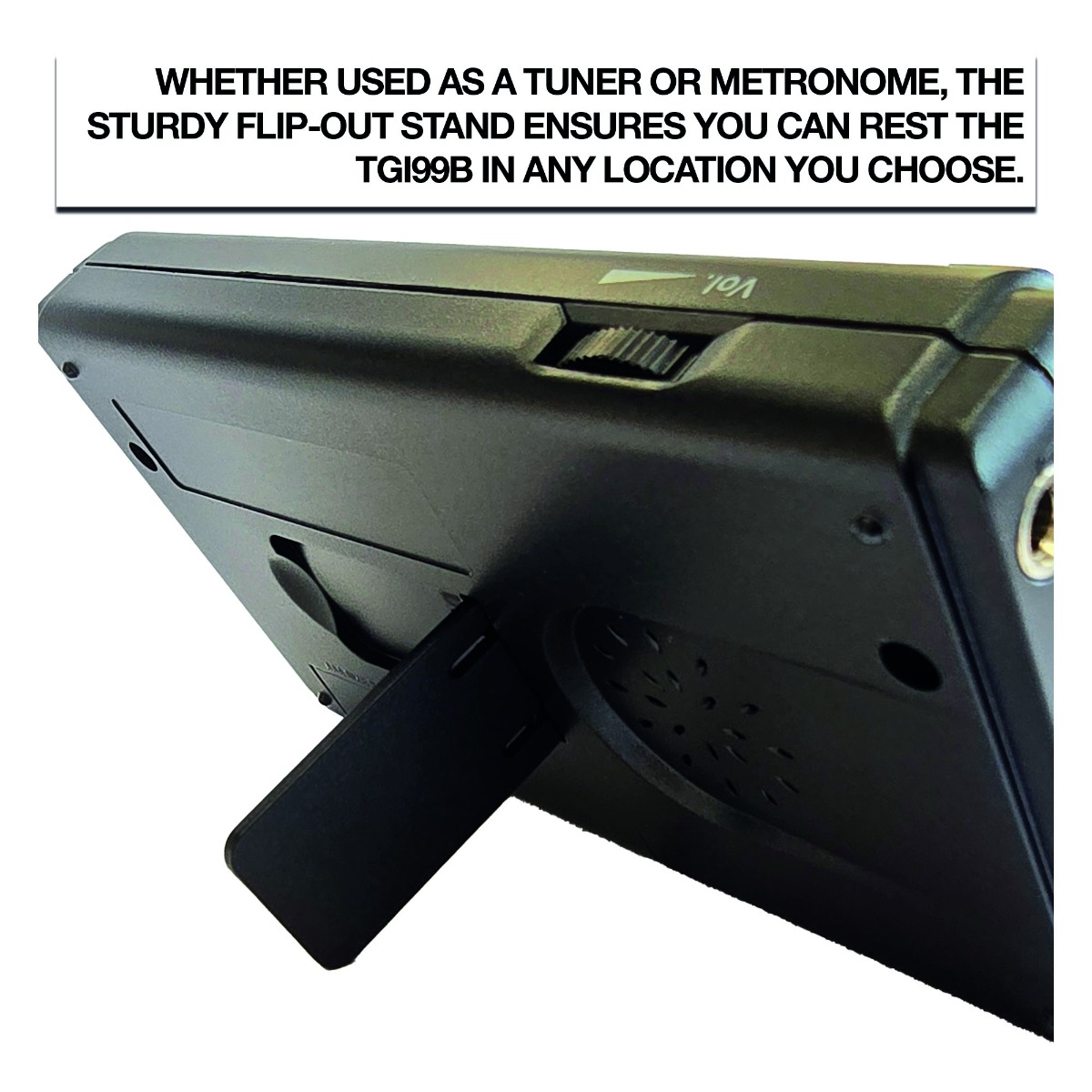 TGI Tuner Chromatic Tuner & Metronome with Clip On Sensor - Image 6