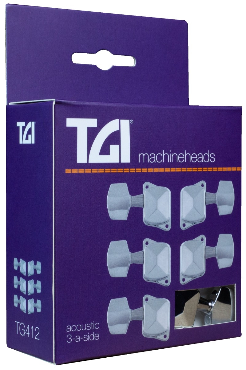 TGI Machineheads. Acoustic. 3 a Side. Nickel. - Image 3