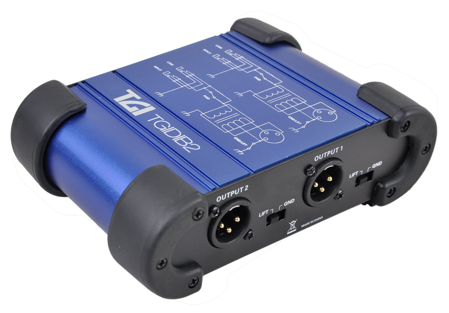 TGI Passive Dual Channel DI Box - Image 1