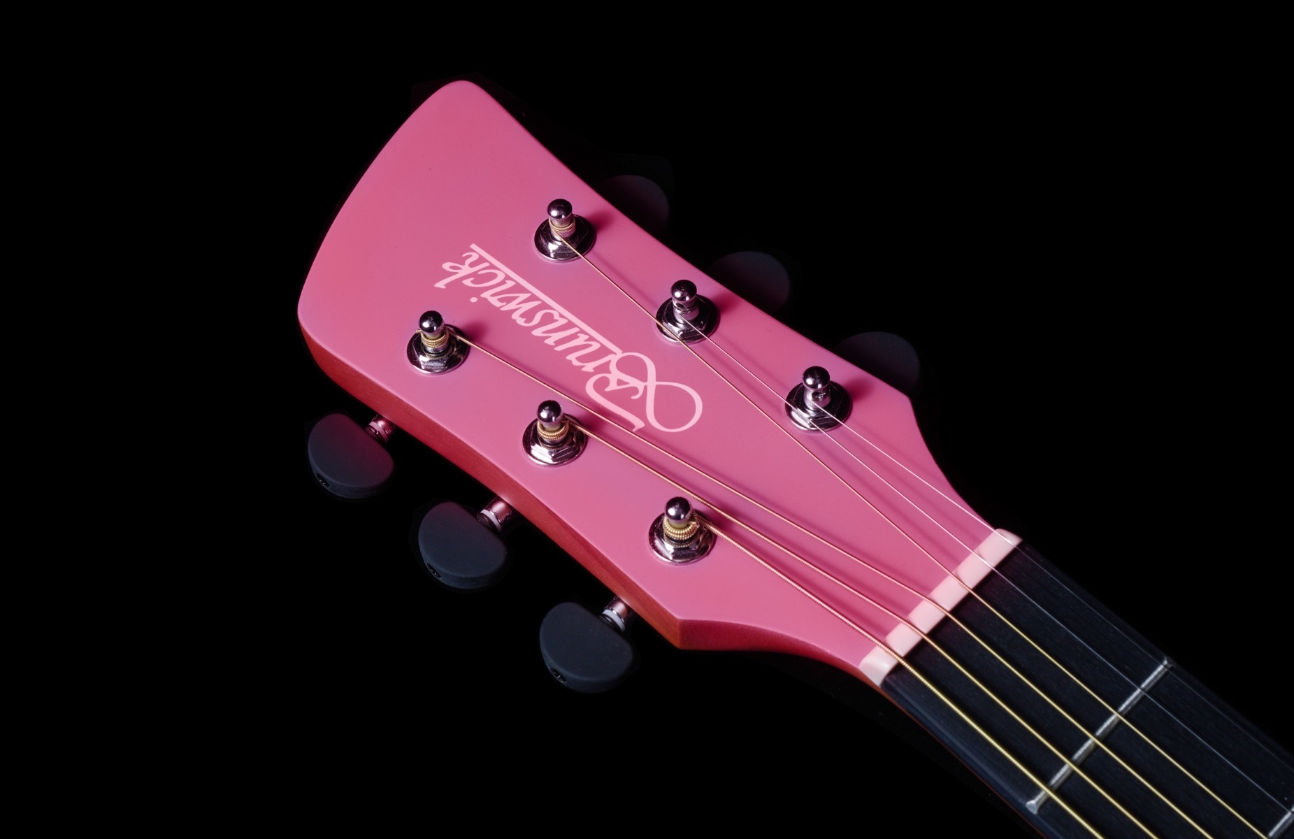 Brunswick Grand Auditorium Cutaway Baby Pink - Image 4