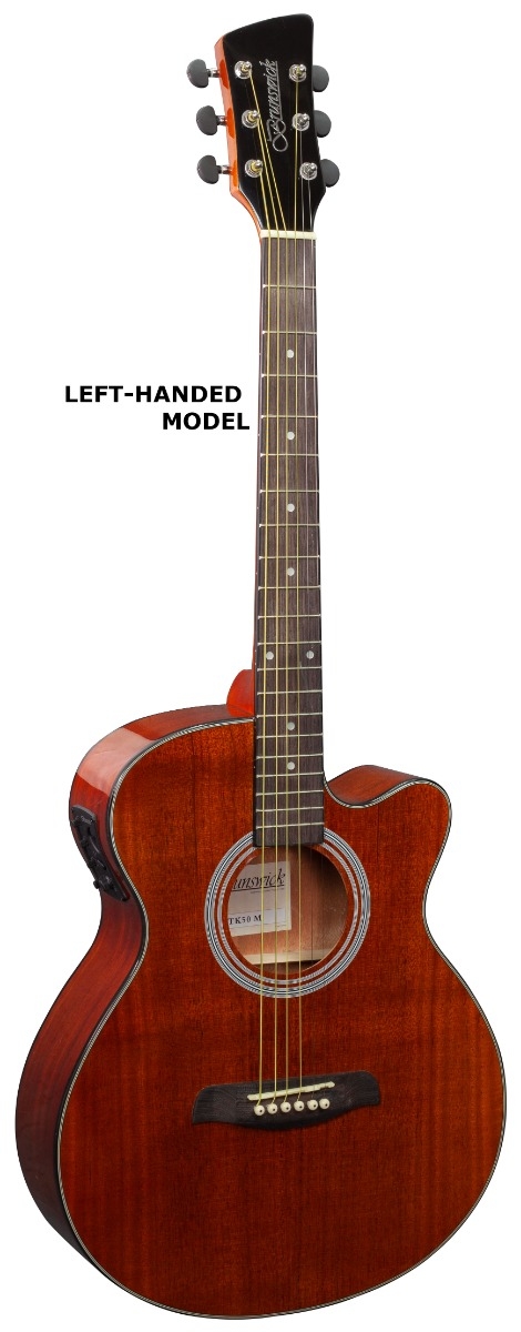 Brunswick Grand Auditorium Electro Mahogany - Left Handed - Image 1