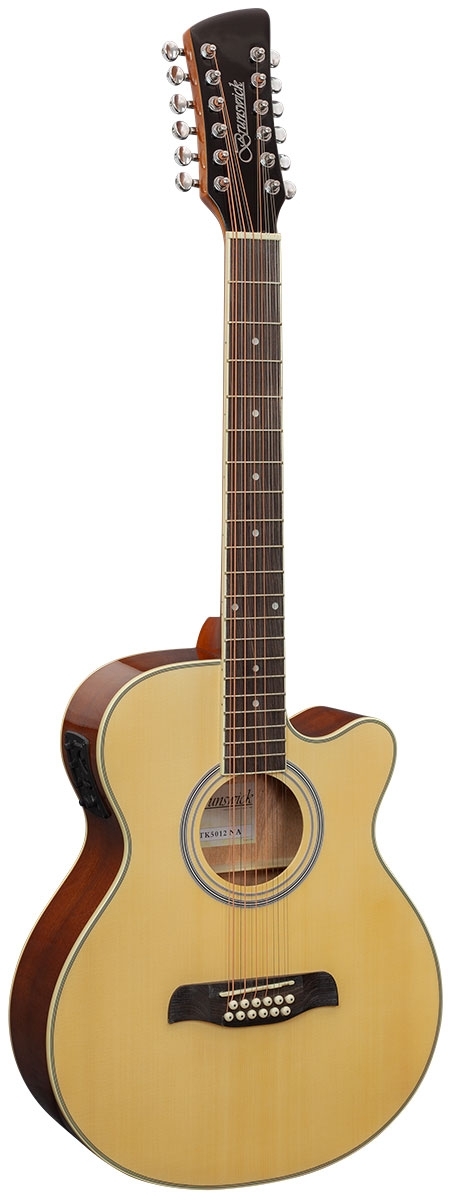 Brunswick Grand Auditorium 12 String Electro Natural - Image 1