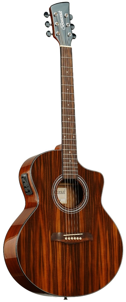 Brunswick BTK60 Grand Auditorium Electro/Cut Koa - Image 1
