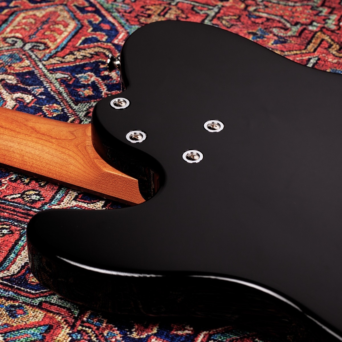Shergold Telstar Standard Bass SBT14 Black Gloss - Image 7