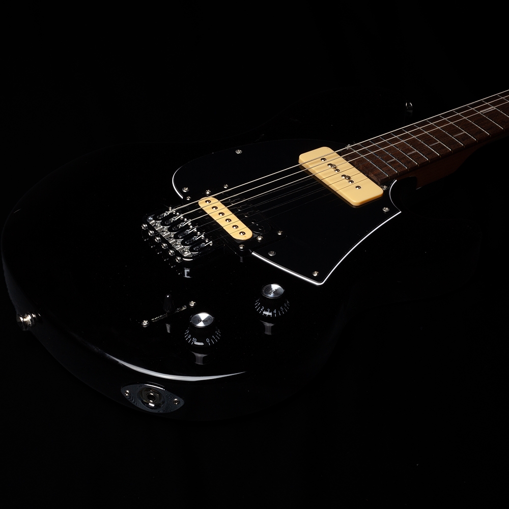Shergold Masquerader Standard SM11 Solid Black Gloss - Image 3
