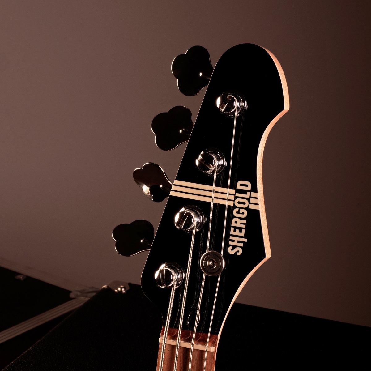 Shergold Libertine Standard Bass SBL15 Solid Black Gloss - Image 7