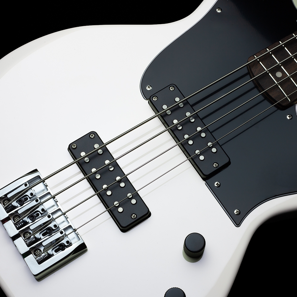 Shergold Libertine Standard Bass SBL15 Quartz White Gloss - Image 6