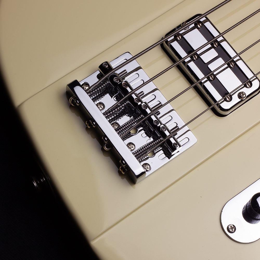Shergold Telstar Standard Bass SBT14 Cream Gloss - Image 4