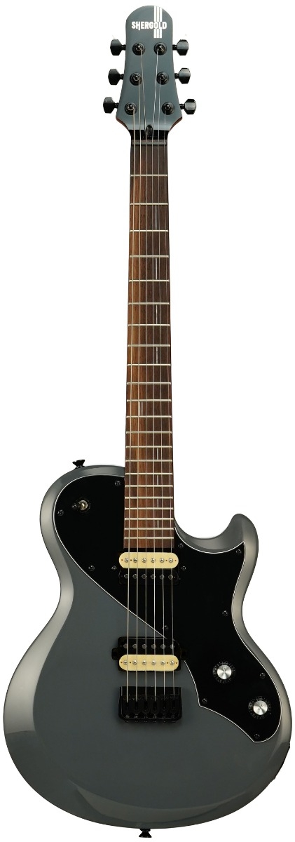 Shergold Provocateur Standard SP12 Solid Grey Gloss - Image 1