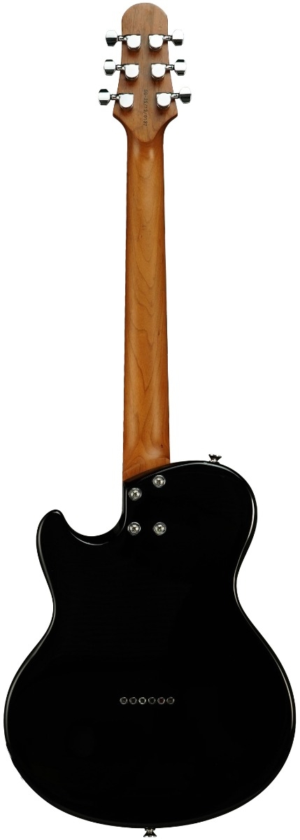 Shergold Provocateur Standard SP12 Solid Black Gloss - Image 2