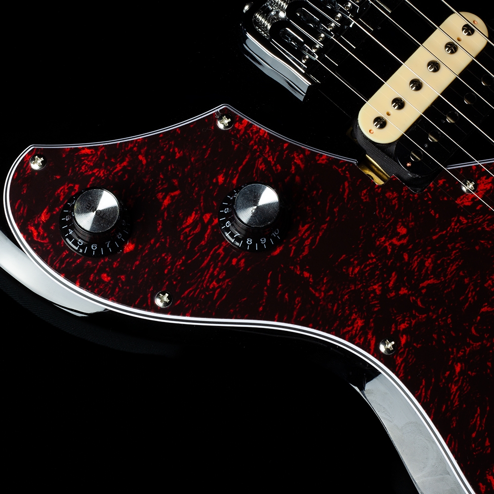 Shergold Provocateur Standard SP12 Solid Black Gloss - Image 5