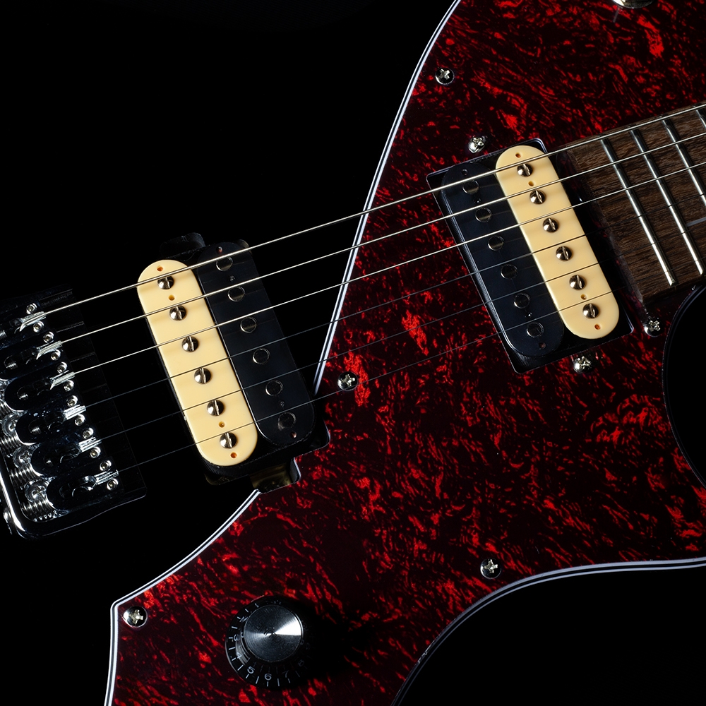 Shergold Provocateur Standard SP12 Solid Black Gloss - Image 6