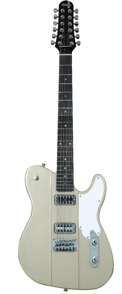 Shergold Telstar Standard ST14 Champagne Gold 12-String - Image 1