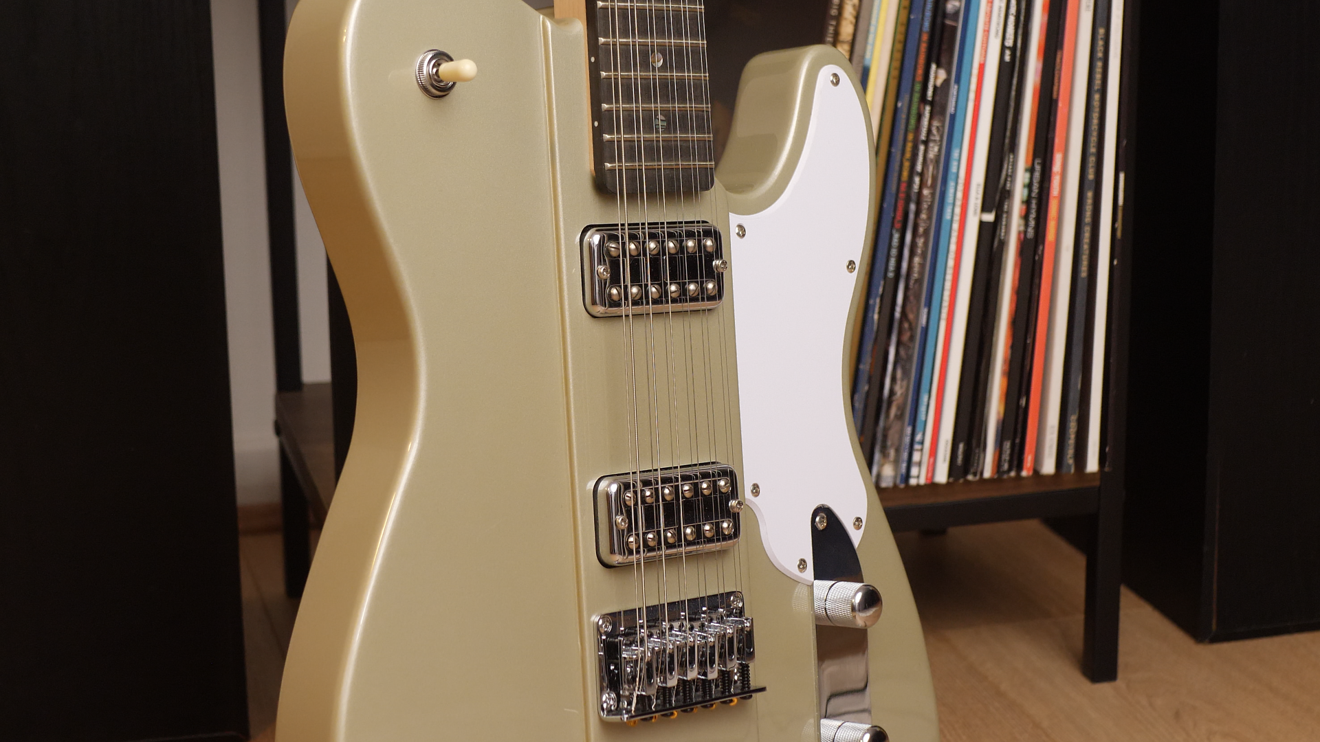 Shergold Telstar Standard ST14 Champagne Gold 12-String - Image 6