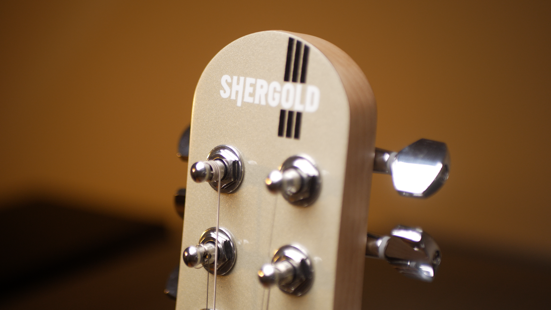 Shergold Telstar Standard ST14 Champagne Gold 12-String - Image 7