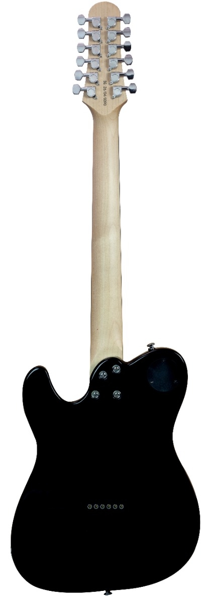 Shergold Telstar Standard ST14 Black 12-String - Image 2