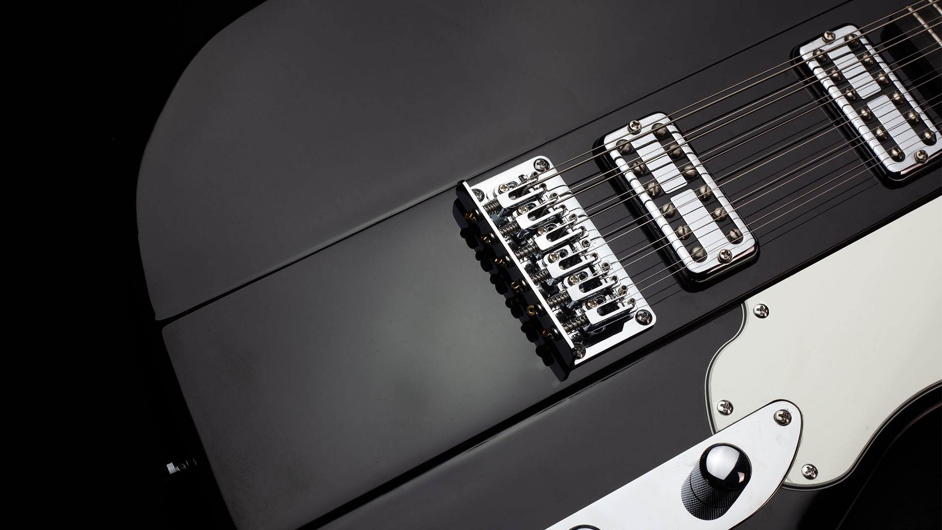 Shergold Telstar Standard ST14 Black 12-String - Image 7
