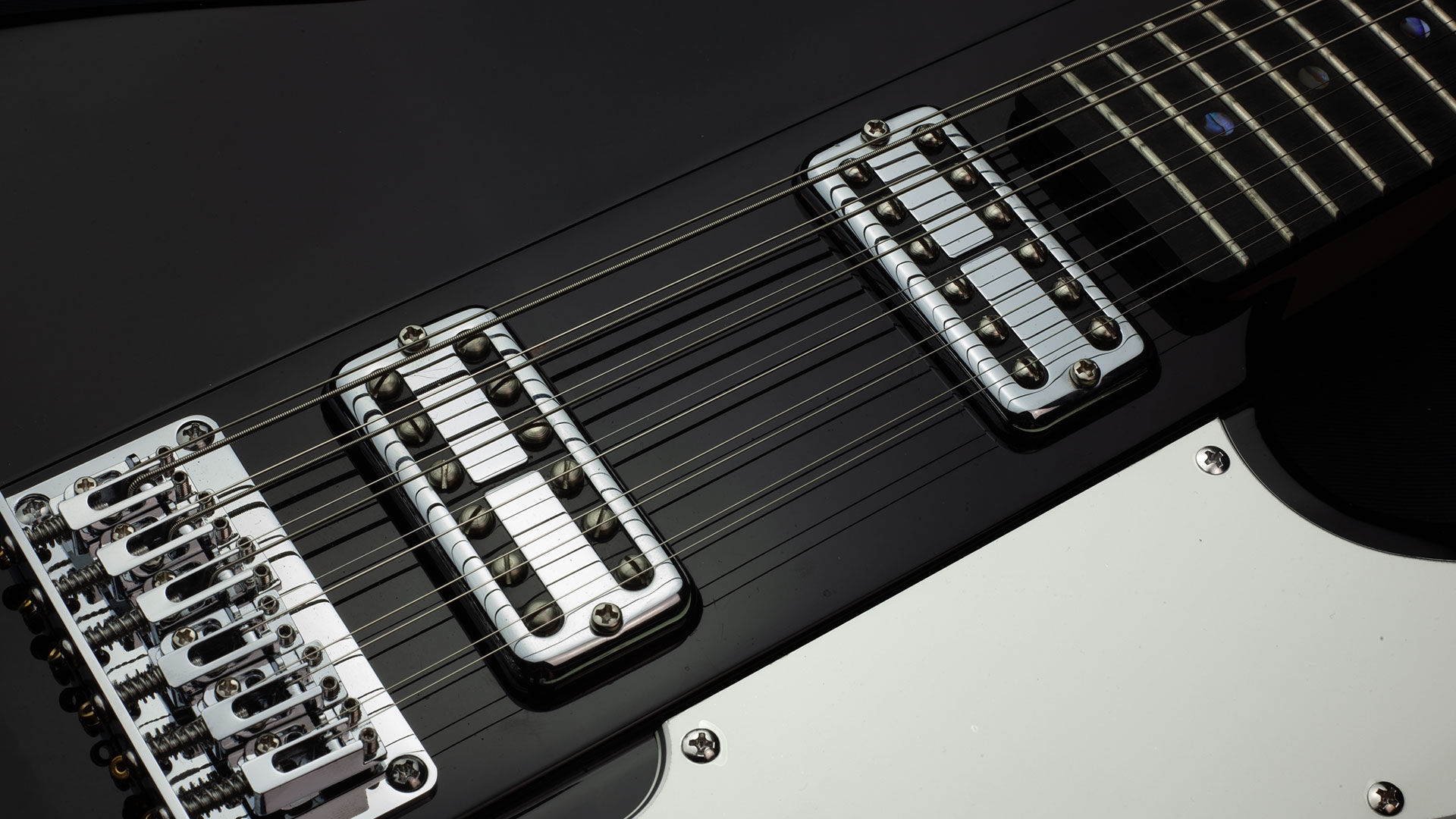 Shergold Telstar Standard ST14 Black 12-String - Image 8