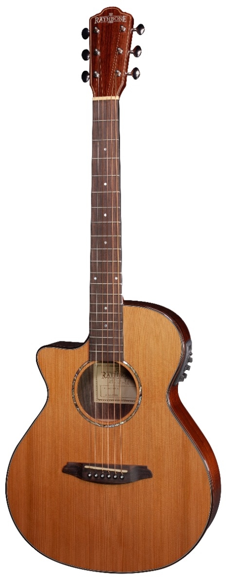 Rathbone No.1 - Cedar/Rosewood E/Cut - Inc. Gigbag - Lefthanded - Image 1