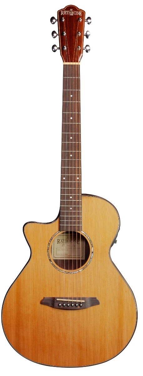 Rathbone No.1 - Cedar/Rosewood E/Cut - Inc. Gigbag - Lefthanded - Image 3