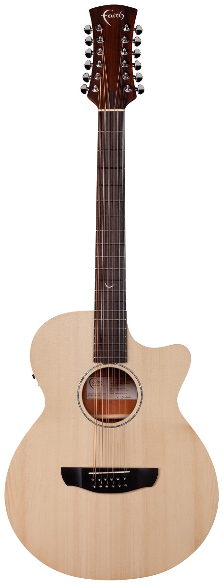 Faith Naked Venus 12 String inc Gigbag - Image 3