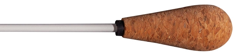 Montford Baton 14" White Lacquer Cork Pear - Image 1