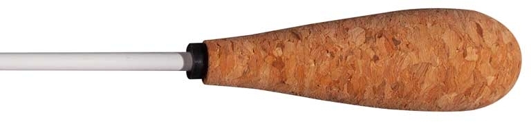 Montford Baton 14" White Lacquer Cork Taper - Image 1