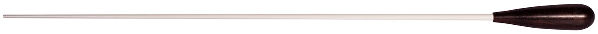 Montford Baton 16" White Lacquer Ebony Taper - Image 2