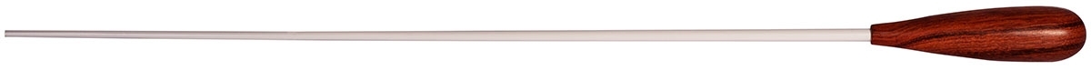 Montford Baton 14" White Lacquer Pau Rosa Taper - Image 2