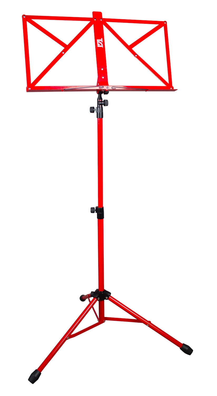 TGI Music Stand in Bag. Red - Image 1