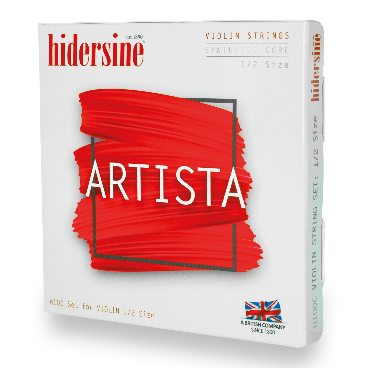 Hidersine Artista Violin String SET – Synthetic Core – 1/2 Size - Image 1