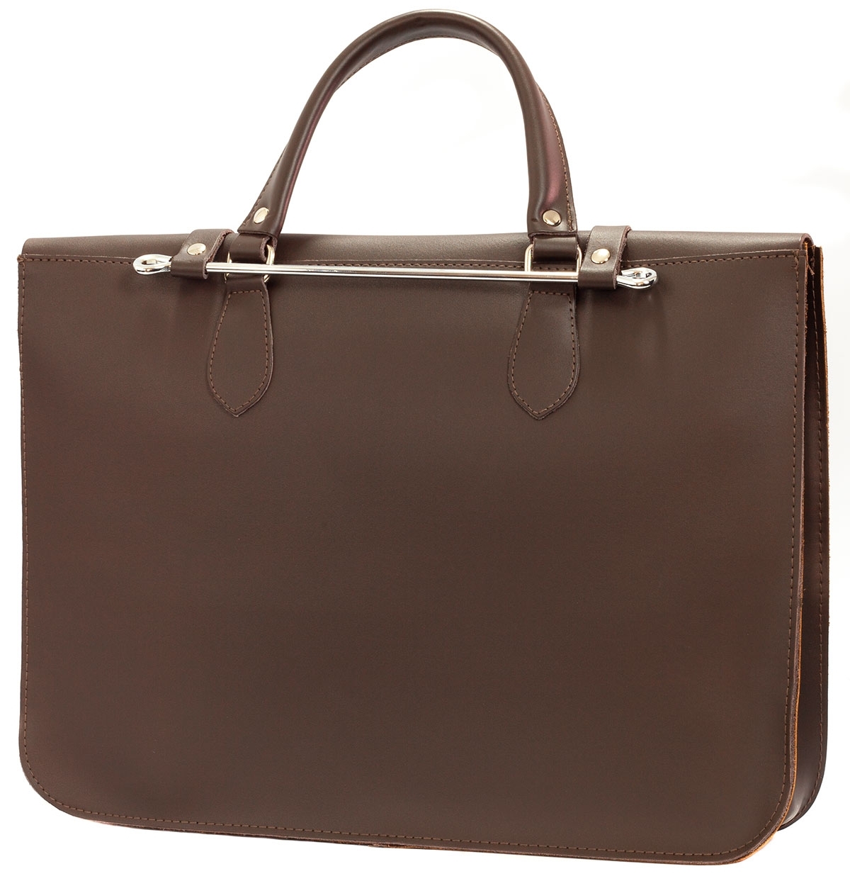 Montford Leather Music Case - Brown - Image 2