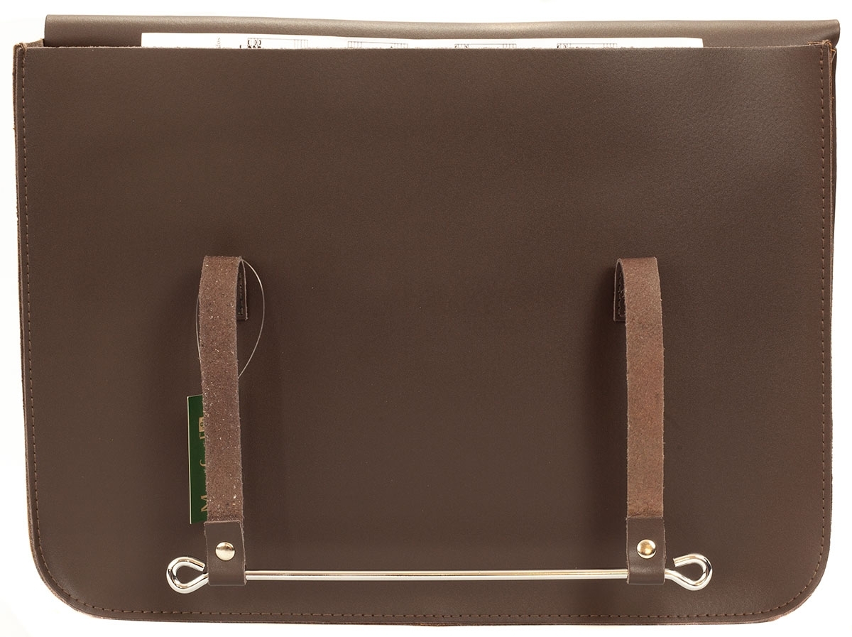 Montford Leather Music Case - Brown - Image 4