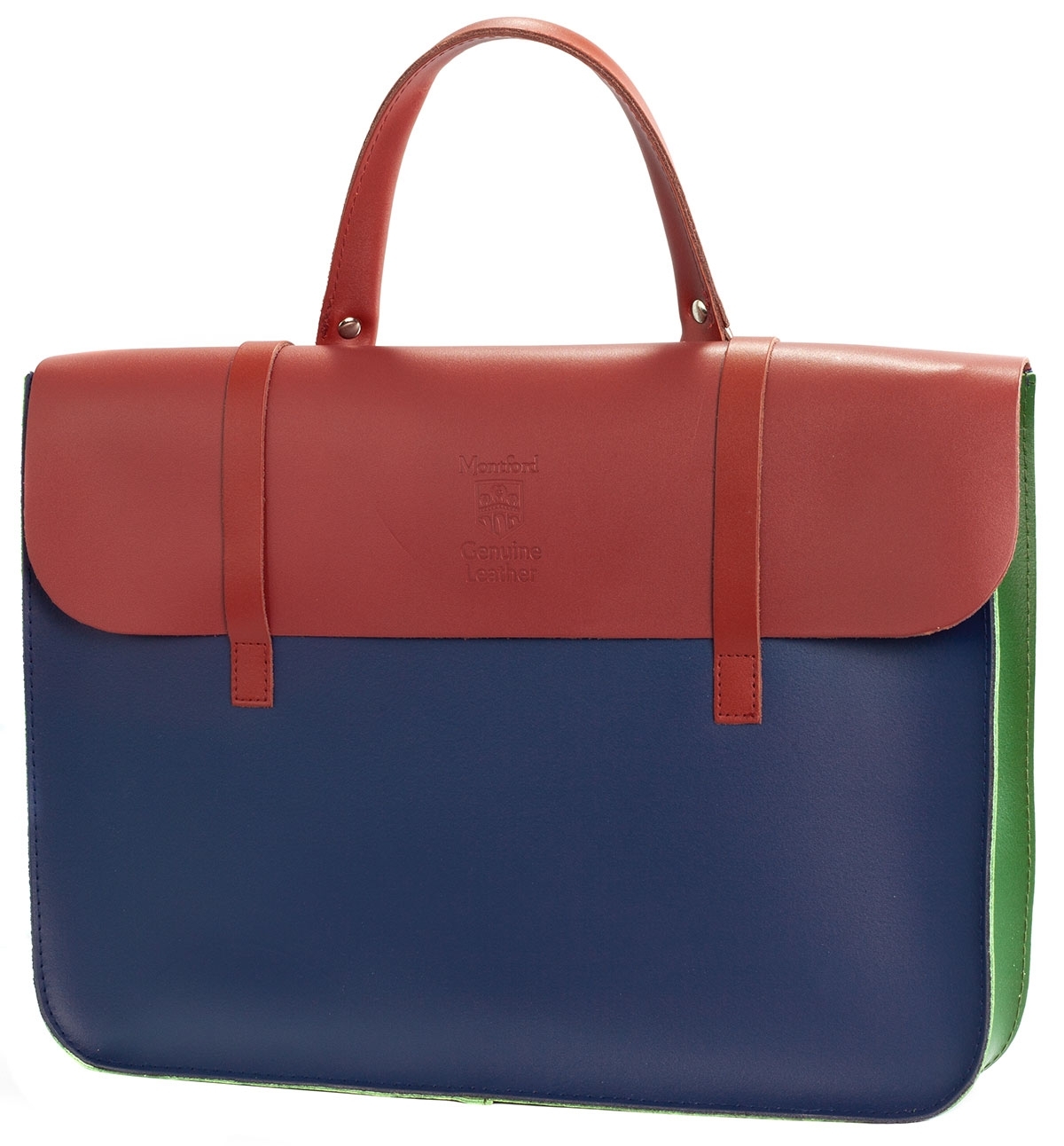 Montford Leather Music Case - Multi Colour - Image 1