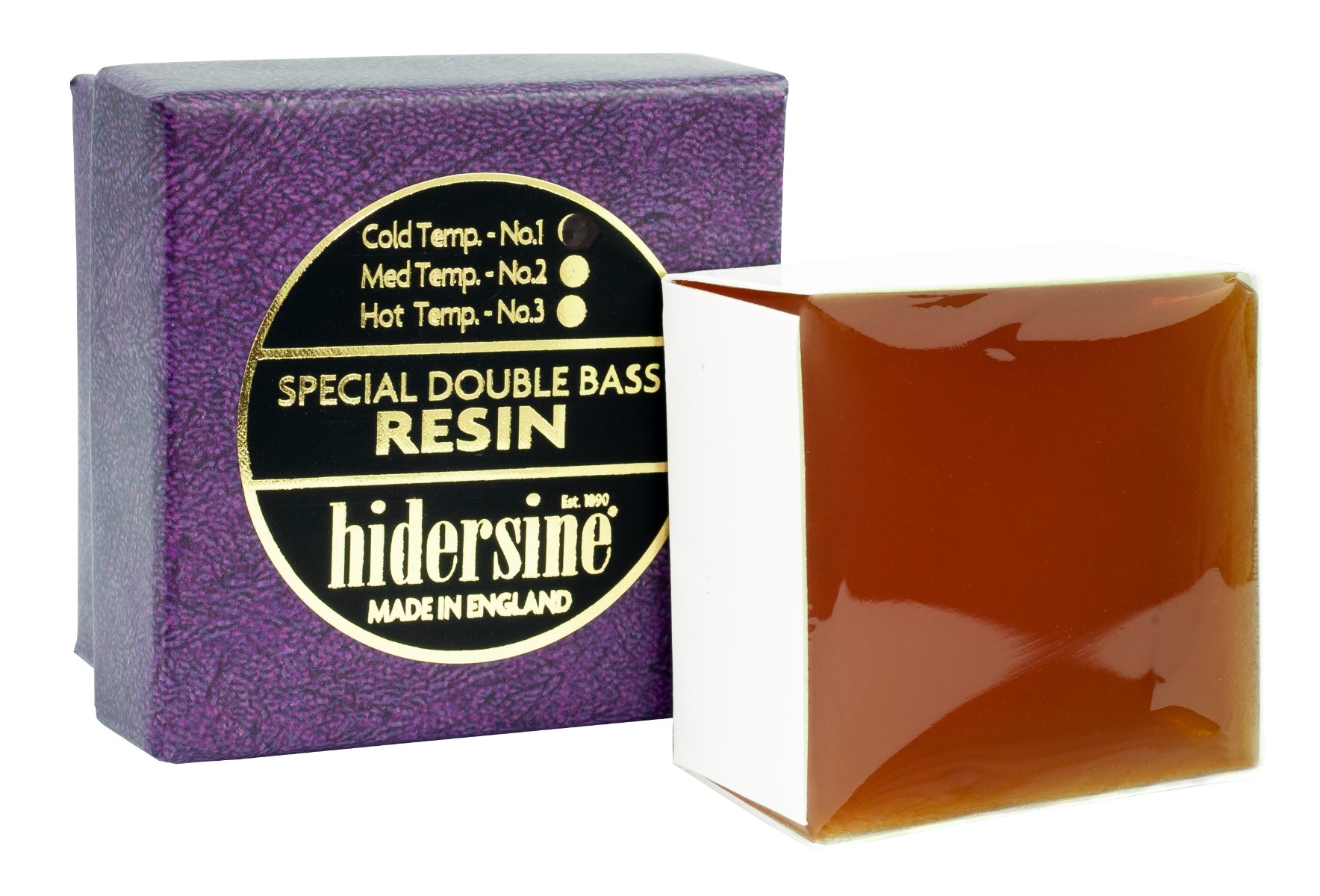 Hidersine Rosin Double Bass Soft, Cold - BOX OF 10 - Image 3
