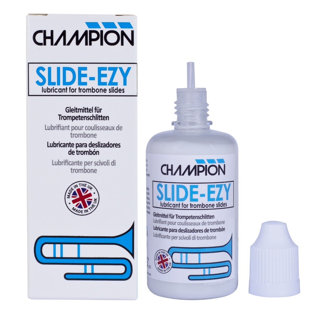 Champion Slide-Ezy Trombone Slide Lubricant - 50ml Bottle - Image 1