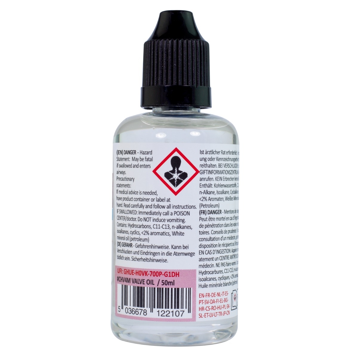 Champion Premium Fully Synthetic Valve Oil - Regular - 50ml Bottle (Similar to Blue Juice) - Image 4
