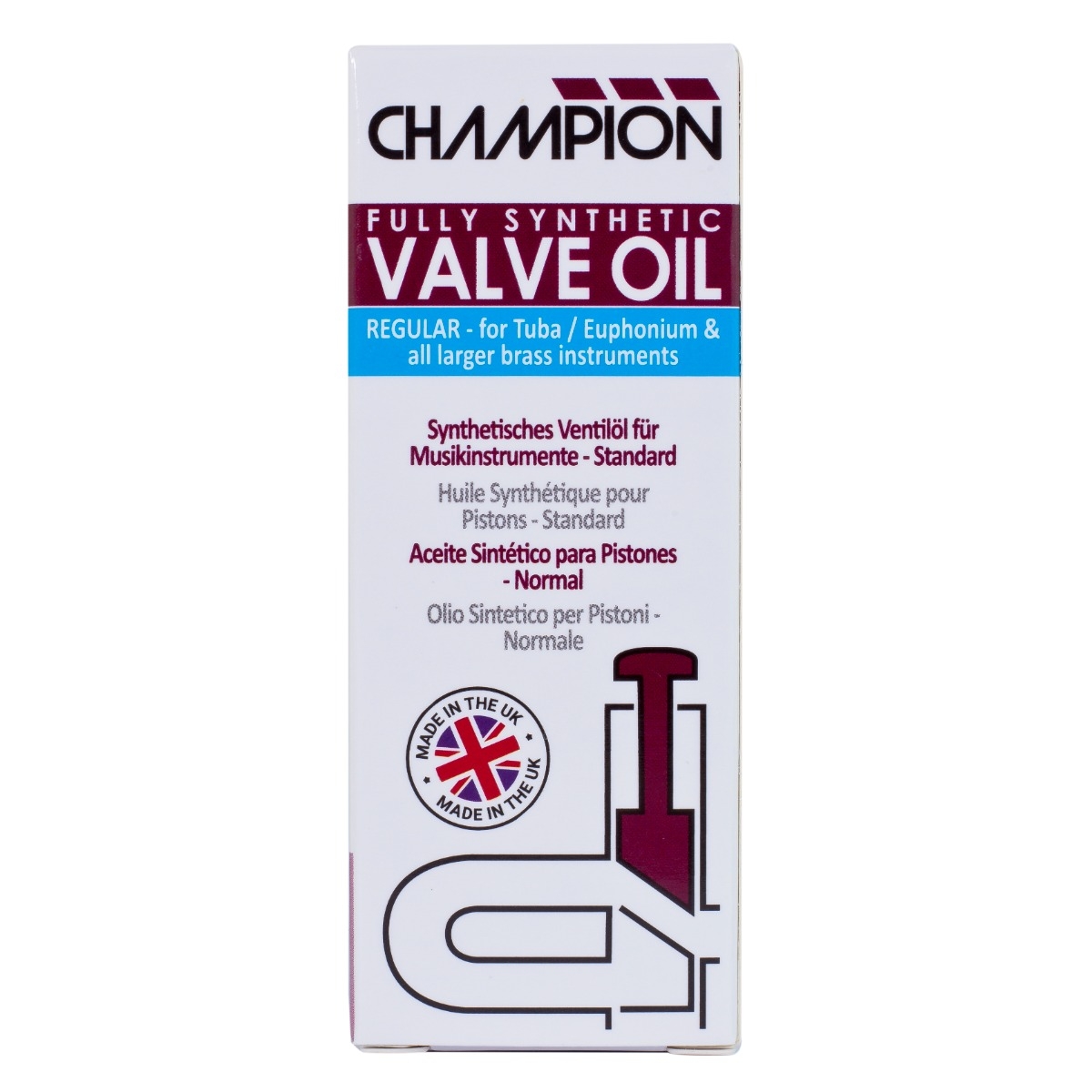 Champion Premium Fully Synthetic Valve Oil - Regular - 50ml Bottle (Similar to Blue Juice) - Image 5