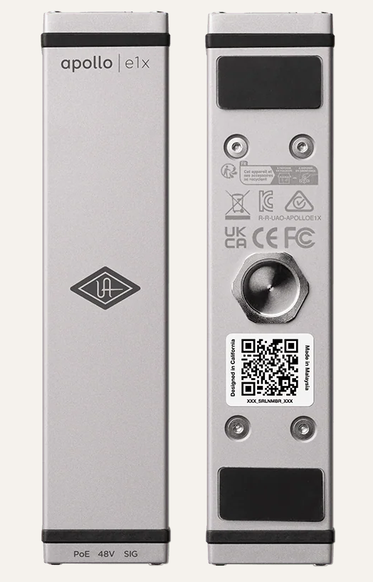 Universal Audio Apollo e1x Remote-controllable Unison Preamp (Dante) - Image 3