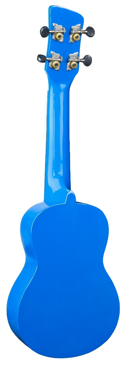 Brunswick Soprano Ukulele Blue Gloss - Aquila Strings - Image 2