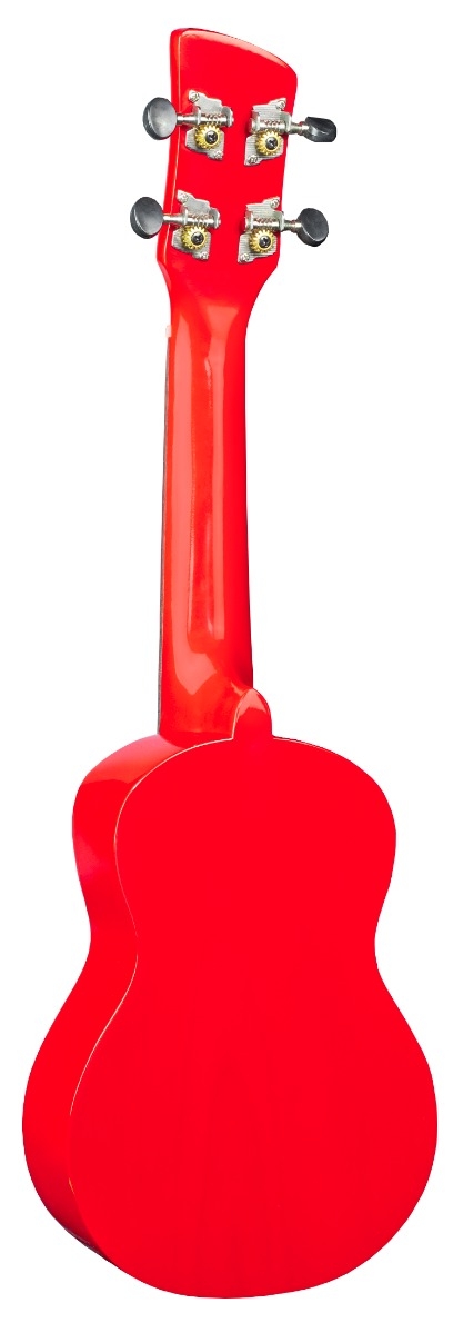 Brunswick Soprano Ukulele Red Gloss - Aquila Strings - Image 2