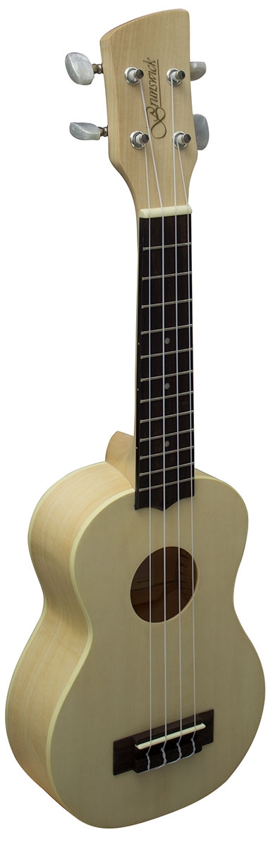 Brunswick Soprano Ukulele. Maple Finish - Image 1