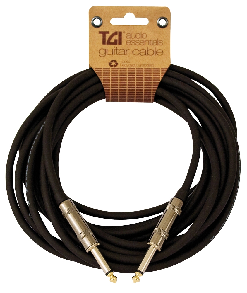 TGI Guitar Cable - RightAngled Jack to Jack 3m 10ft- Audio Essentials - Image 2