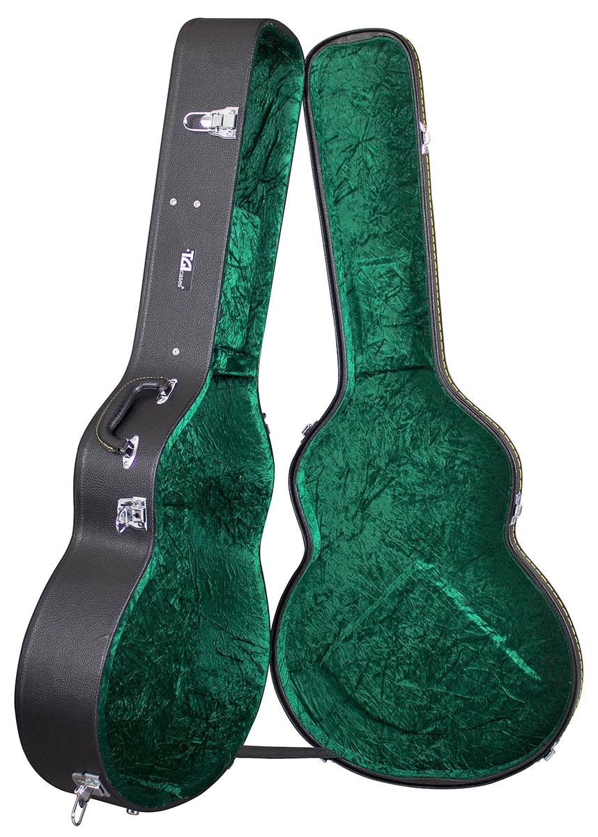 TGI Acoustic Jumbo Guitar Hardcase - J200 style - Woodshell - Image 2