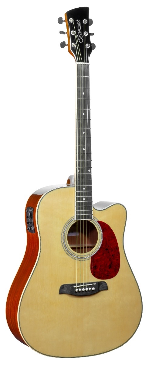 Brunswick Dreadnought Cut Electro Natural - Image 1