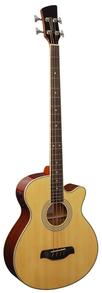 Brunswick Acoustic Bass Natural - Image 1