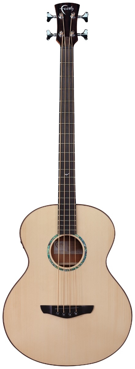 Faith Titan Natural Acoustic Bass Electro - Image 3